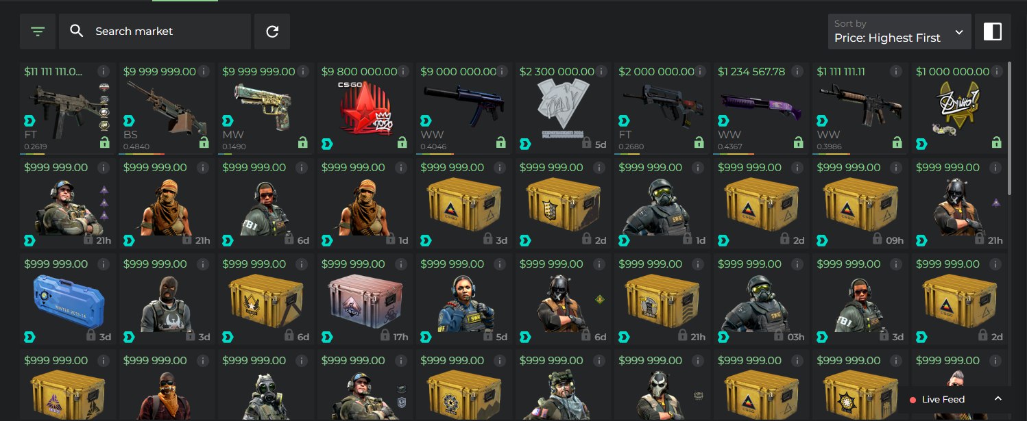 dmarket market